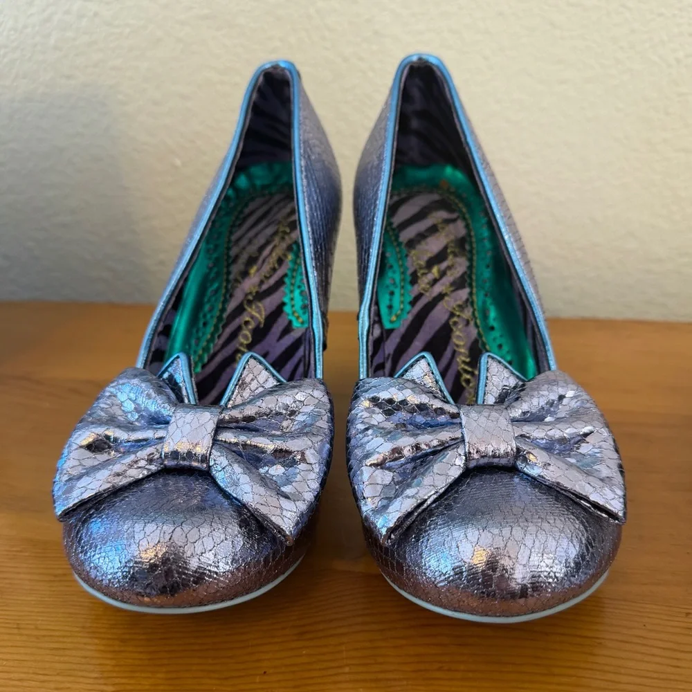 Irregular Choice Pastel Blue Heels - Just in Time - New In Box - Picture 6 of 16